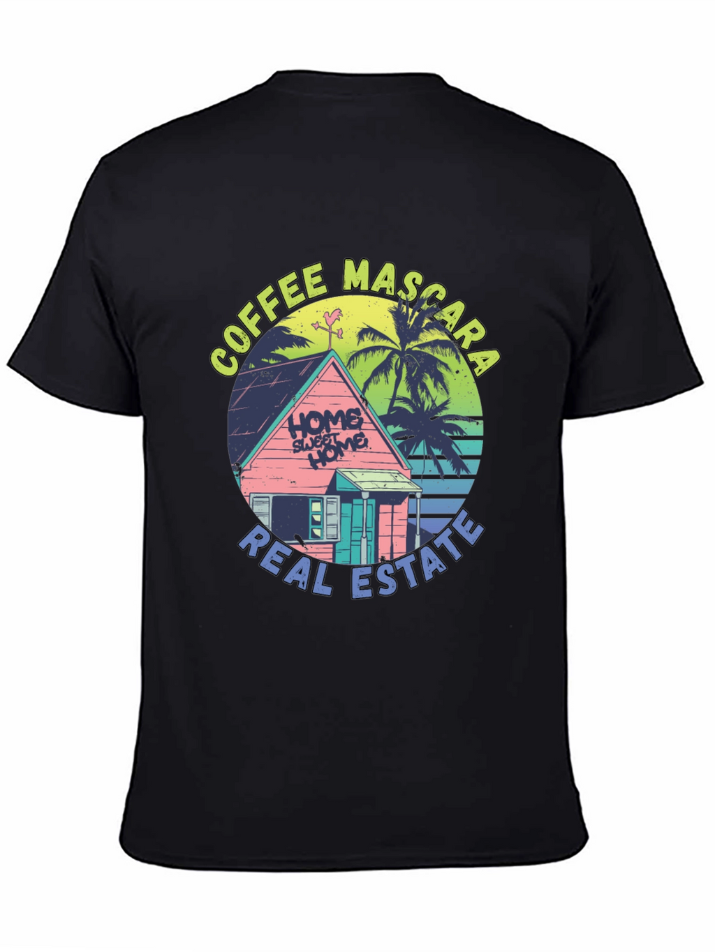 Coffee Mascara Real Estate T-Shirt