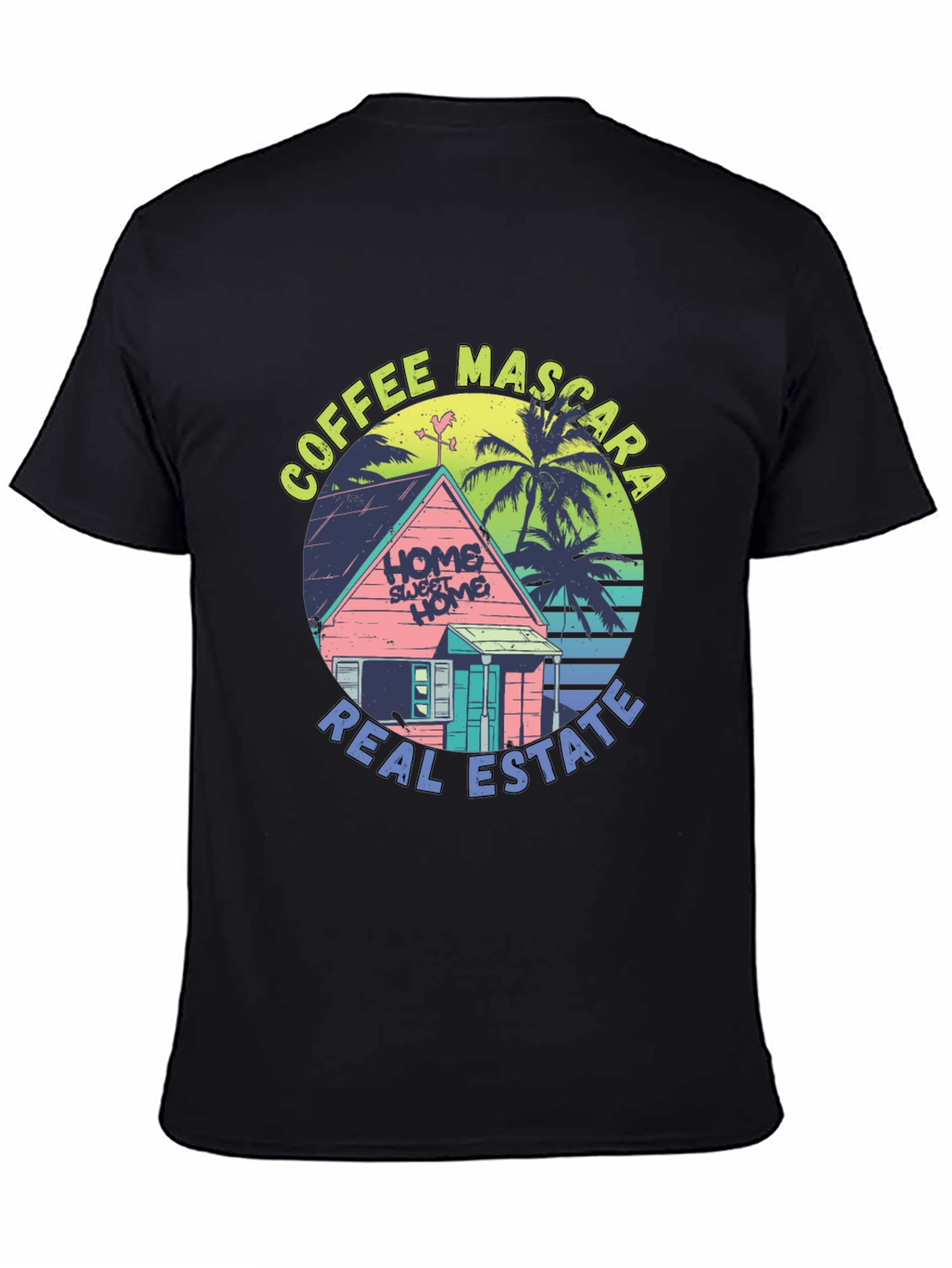 Coffee Mascara Real Estate T-Shirt