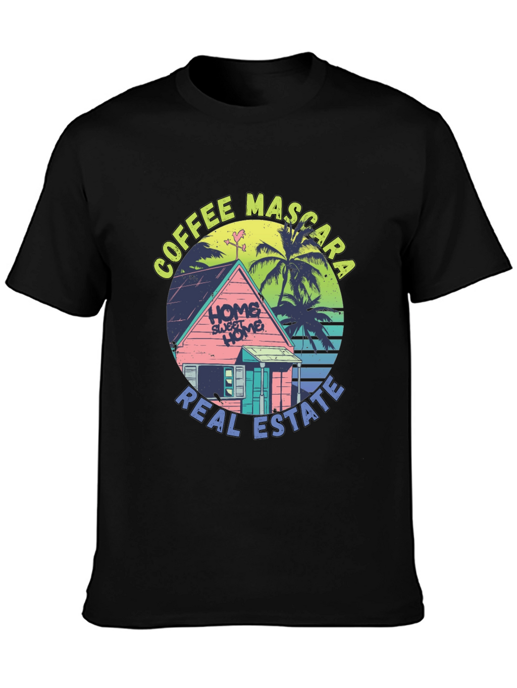 Coffee Mascara Real Estate T-Shirt