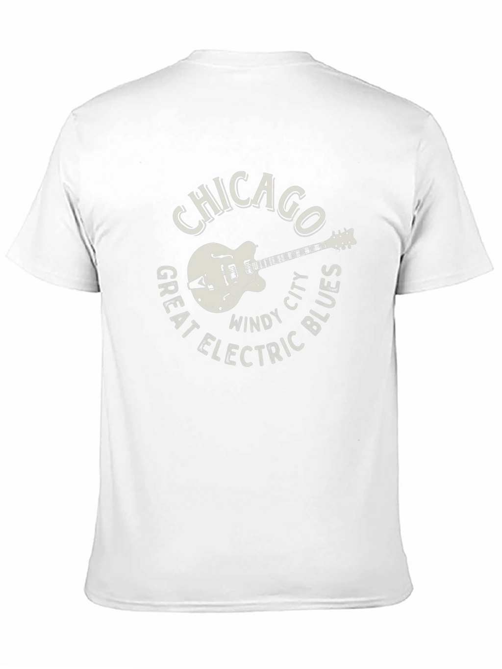 Chicago Electric Blues Guitar T-Shirt - Windy City Tee