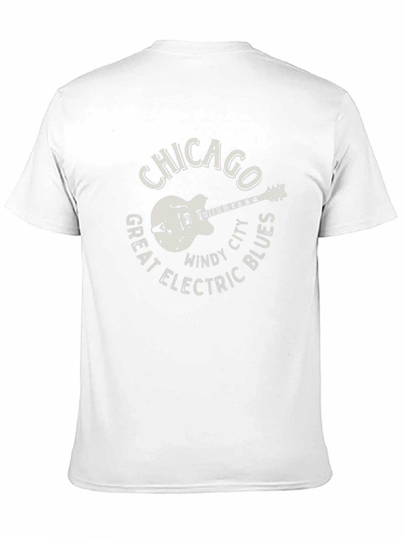 Chicago Electric Blues Guitar T-Shirt - Windy City Tee