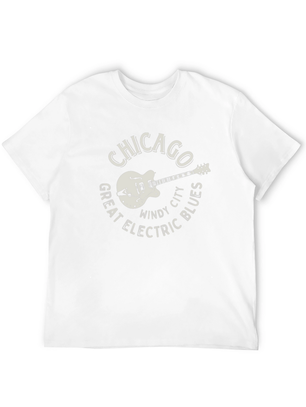 Chicago Electric Blues Guitar T-Shirt - Windy City Tee