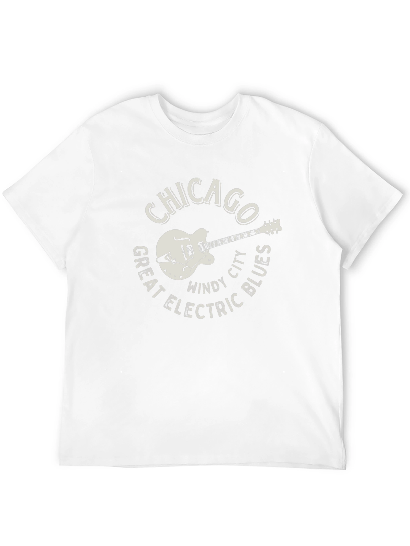 Chicago Electric Blues Guitar T-Shirt - Windy City Tee