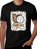 Game Day Vibes Volleyball Graphic Tee