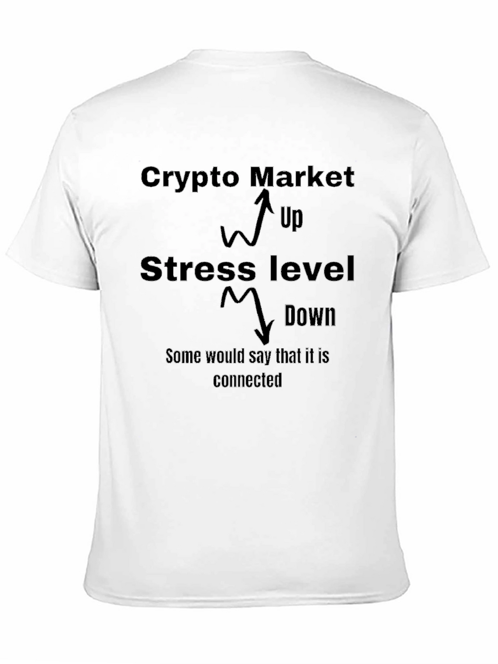Crypto Market Stress Level Graphic Tee