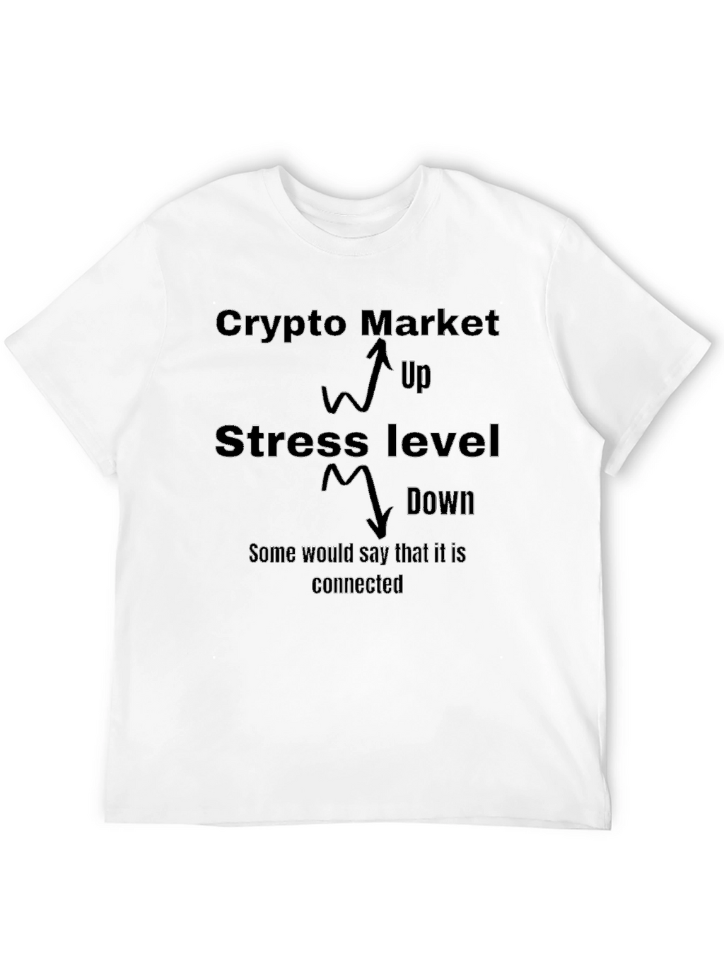 Crypto Market Stress Level Graphic Tee