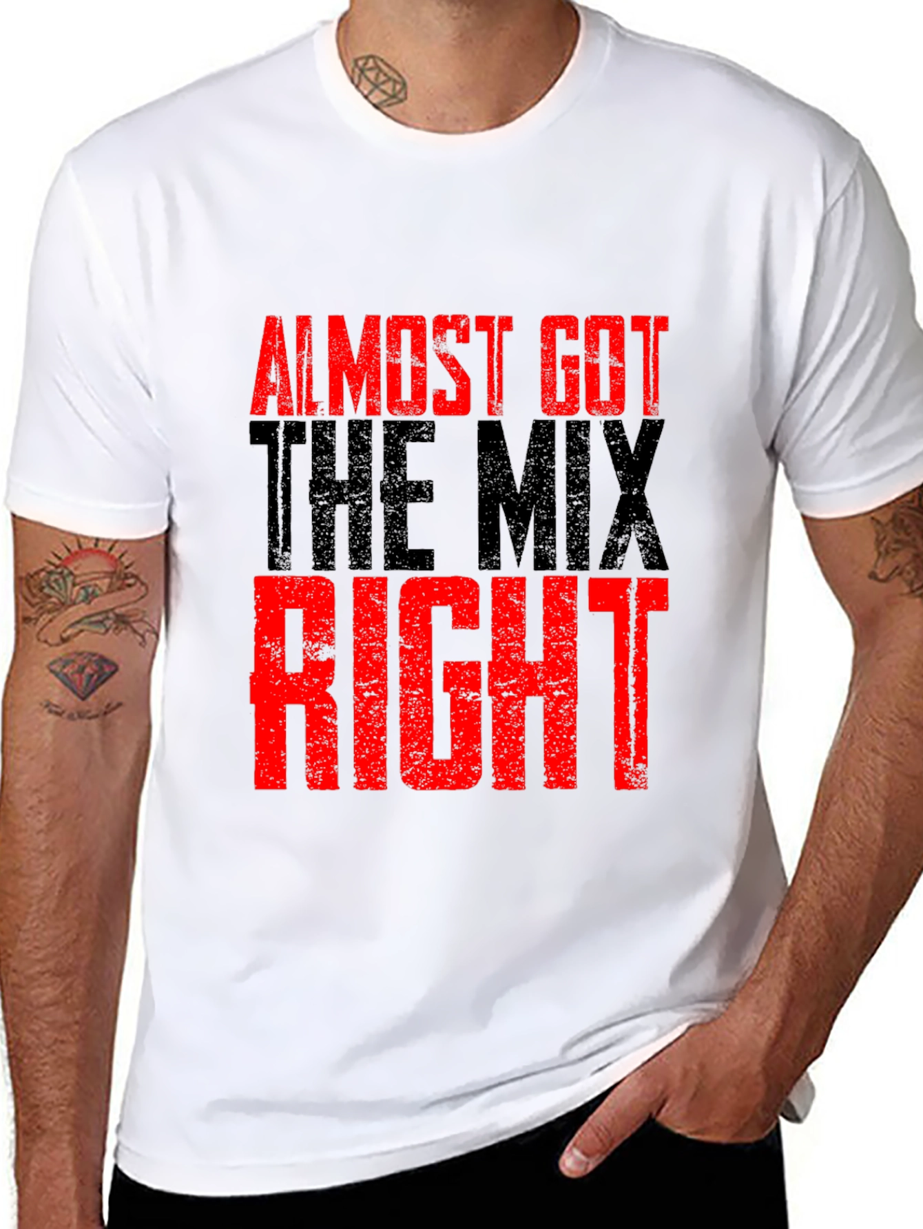 Almost Got The Mix Right Graphic T-Shirt