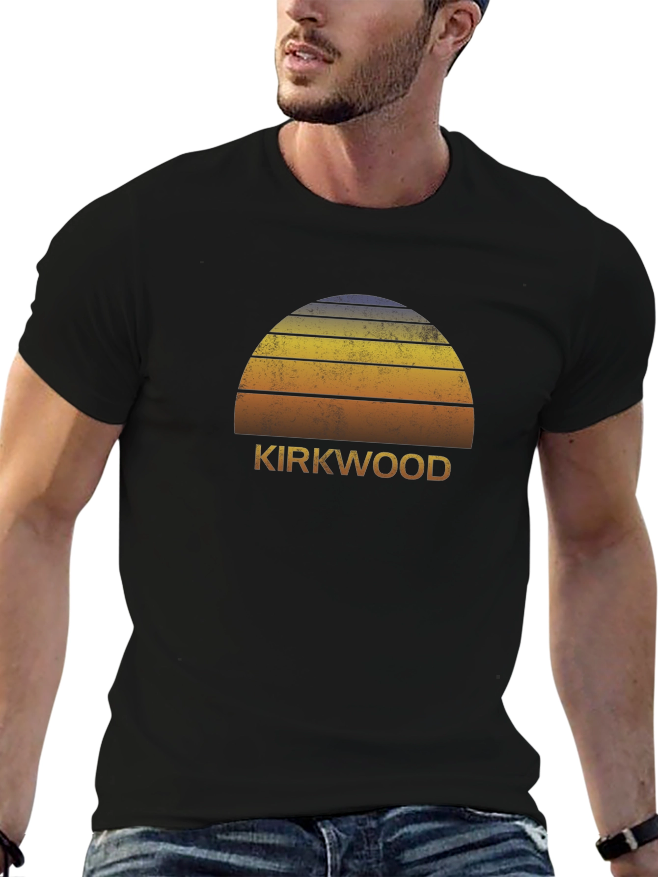 Kirkwood Retro Sunset Graphic T-Shirt