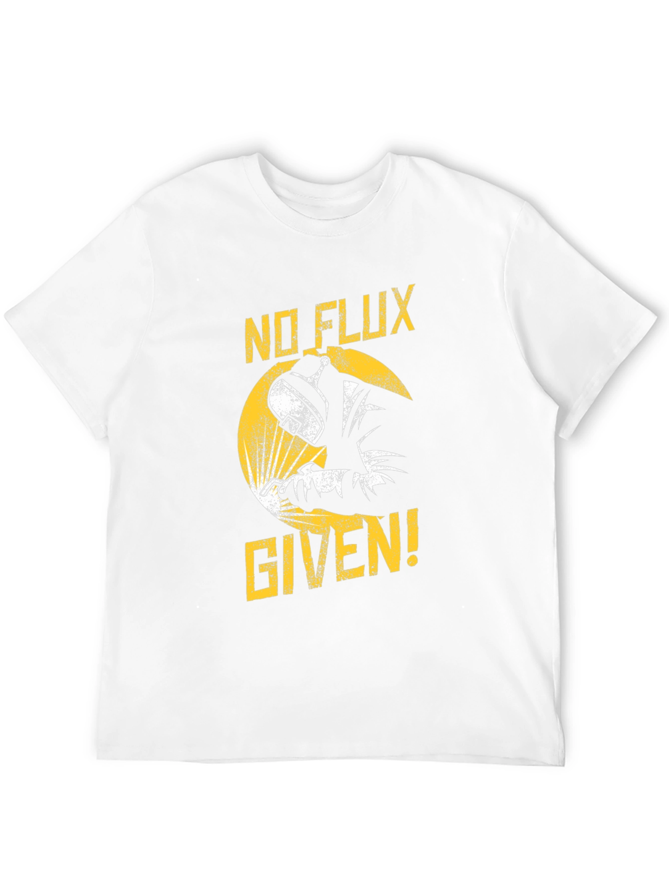 No Flux Given Black Graphic Tee