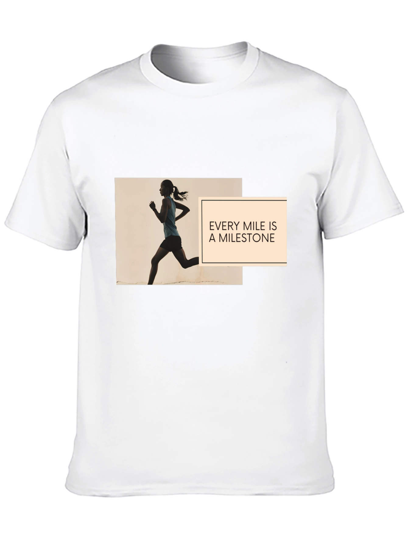 Every Mile is a Milestone Graphic Tee