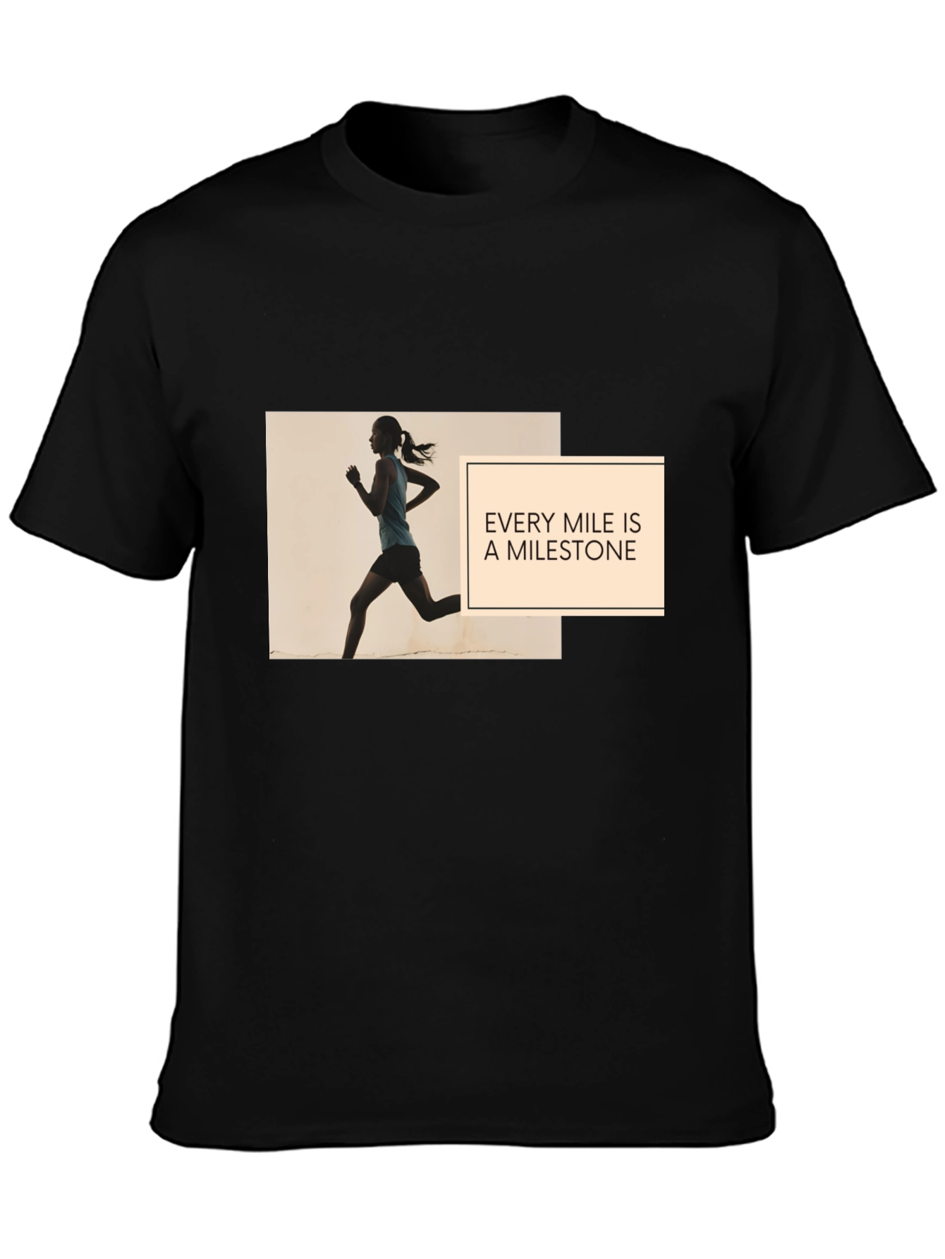 Every Mile is a Milestone Graphic Tee
