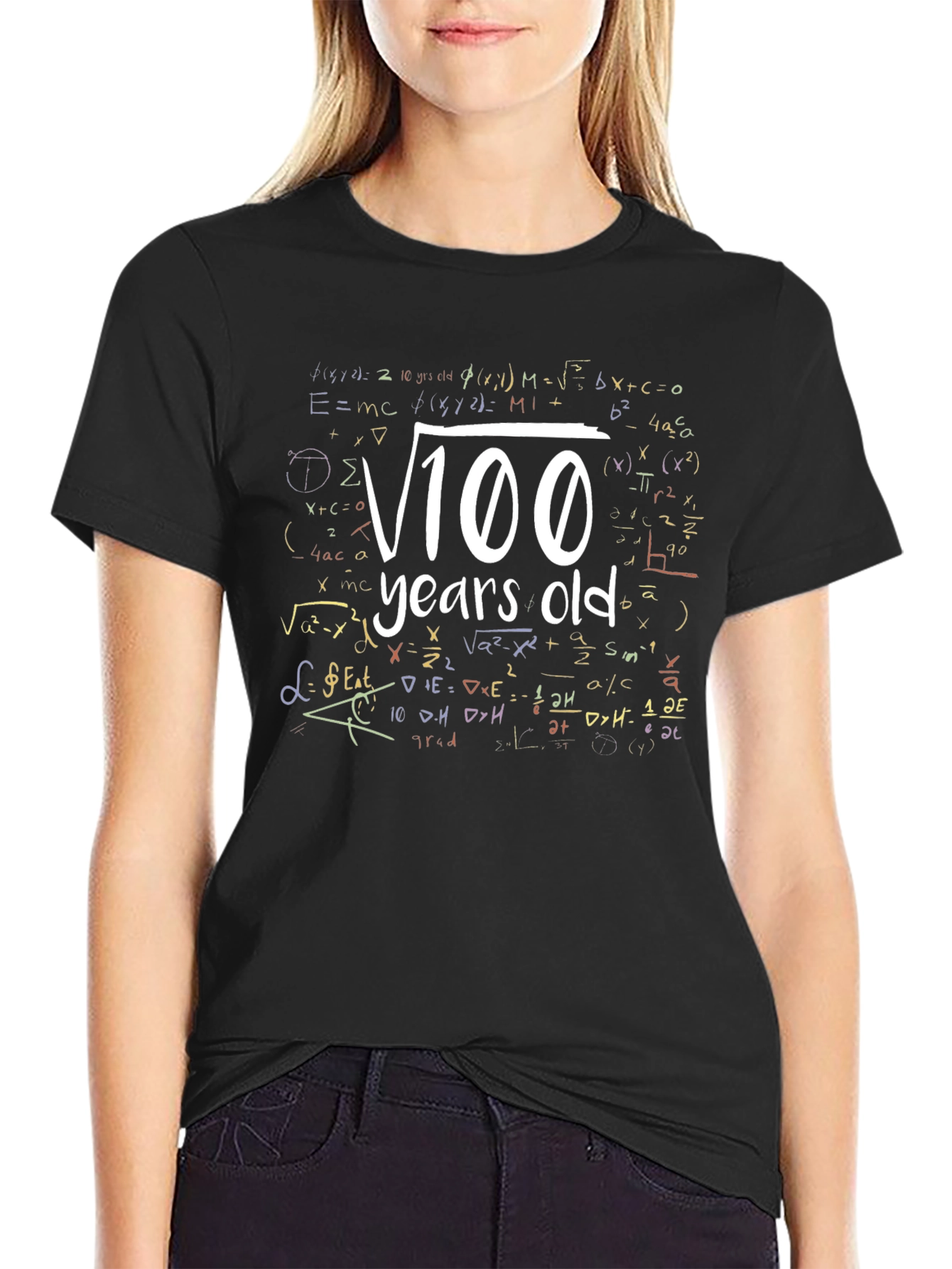 √100 Years Old T-Shirt - Math Lover Gift