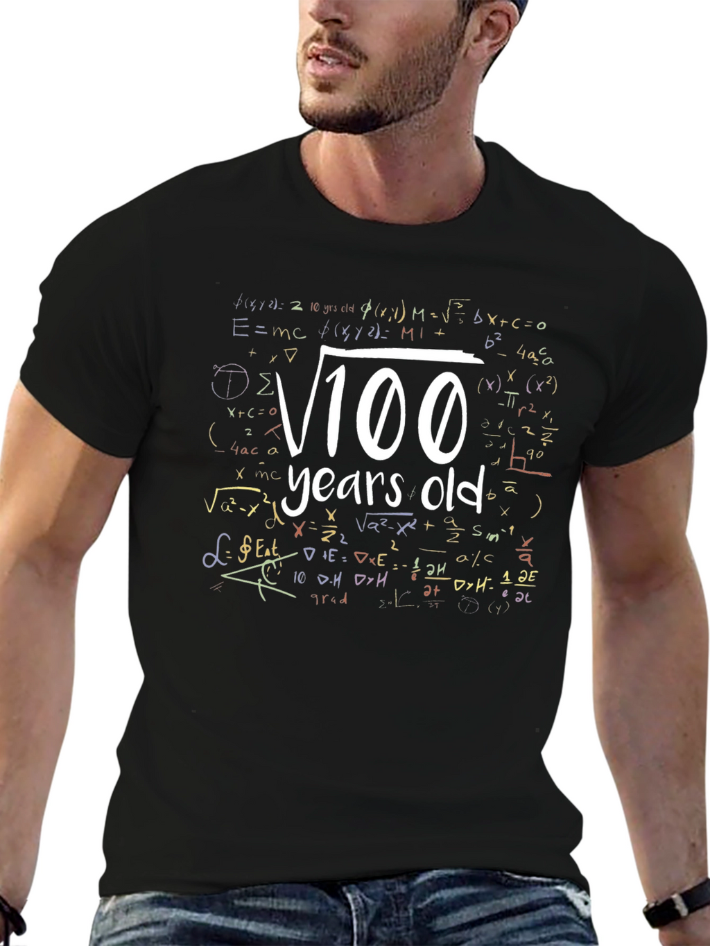 √100 Years Old T-Shirt - Math Lover Gift