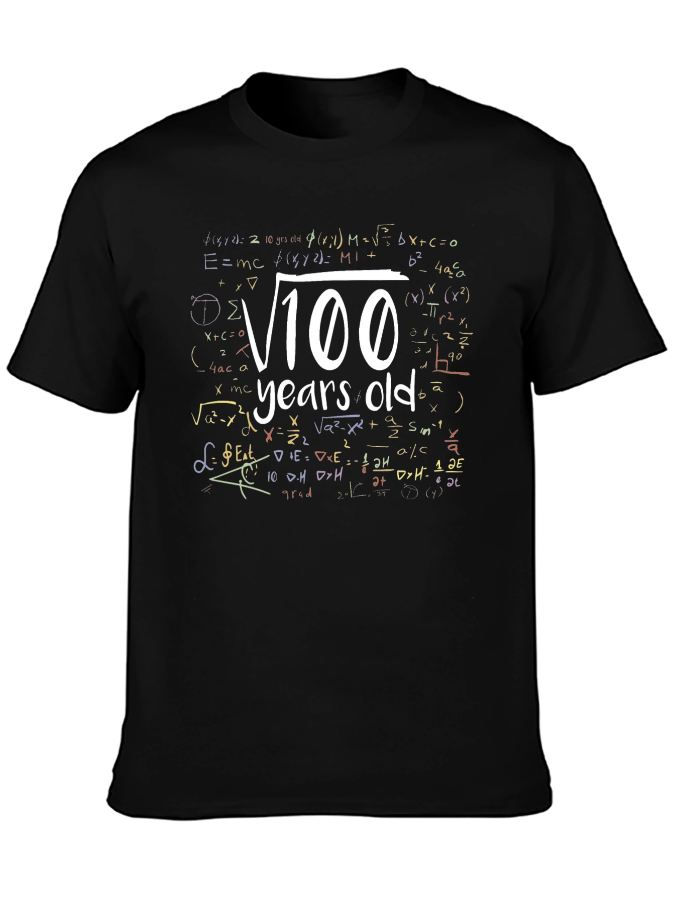 √100 Years Old T-Shirt - Math Lover Gift