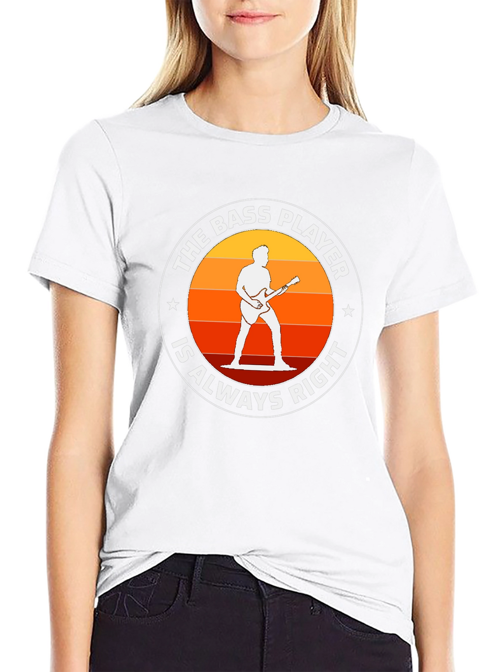 Bass Player Always Right T-Shirt - Music Lover Tee