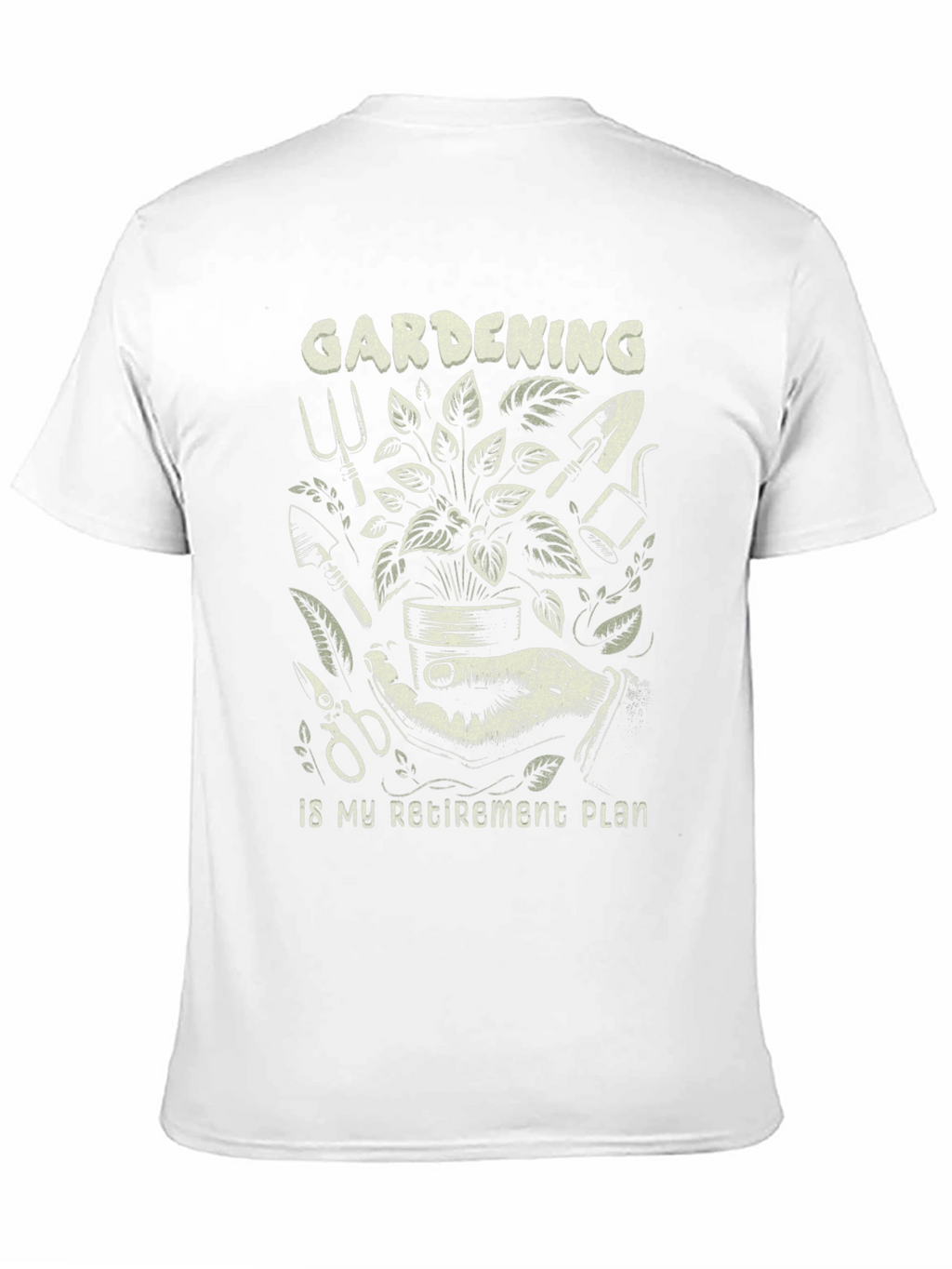 Gardening Retirement Plan T-Shirt: Hobby Tee for Gardeners