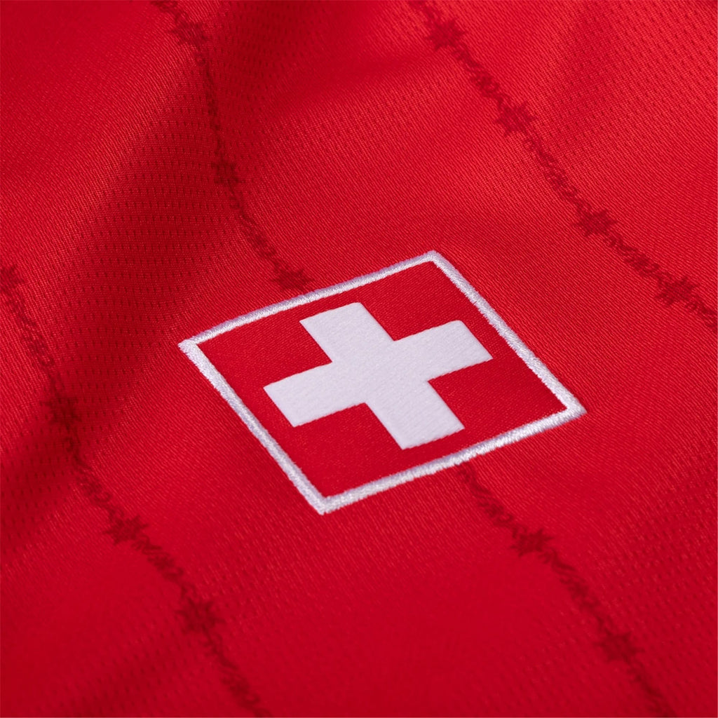 24/25 Switzerland Home Jersey Crest