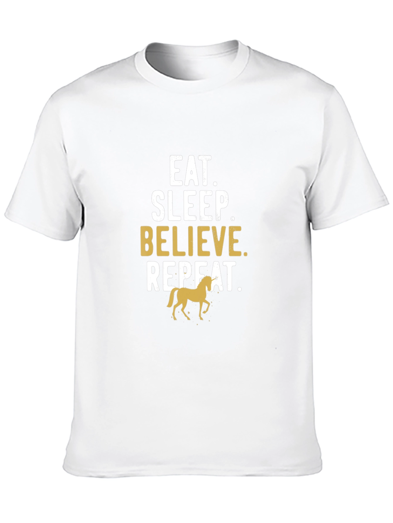 Eat Sleep Believe Horse T-Shirt