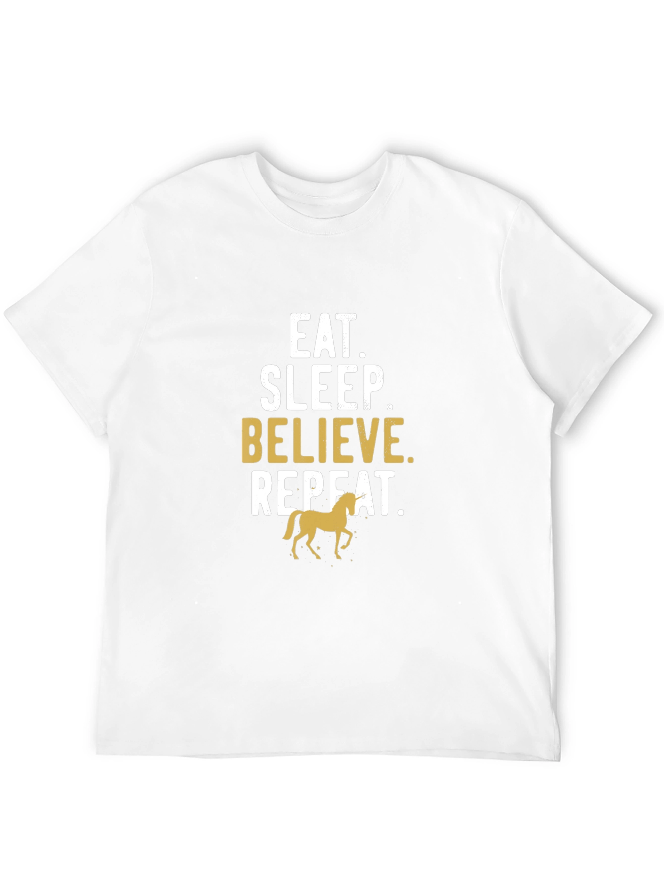Eat Sleep Believe Horse T-Shirt