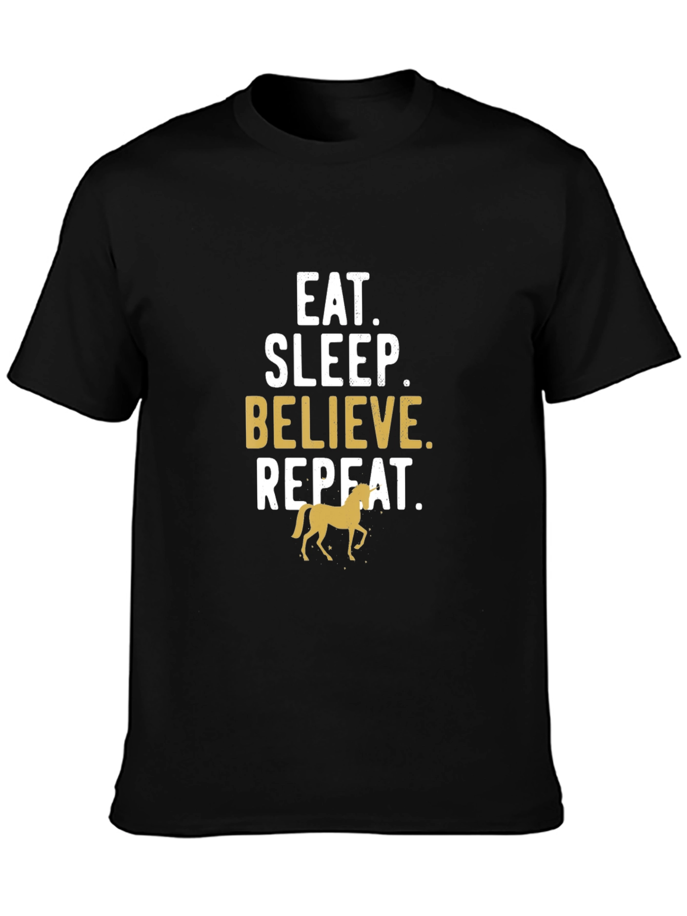 Eat Sleep Believe Horse T-Shirt
