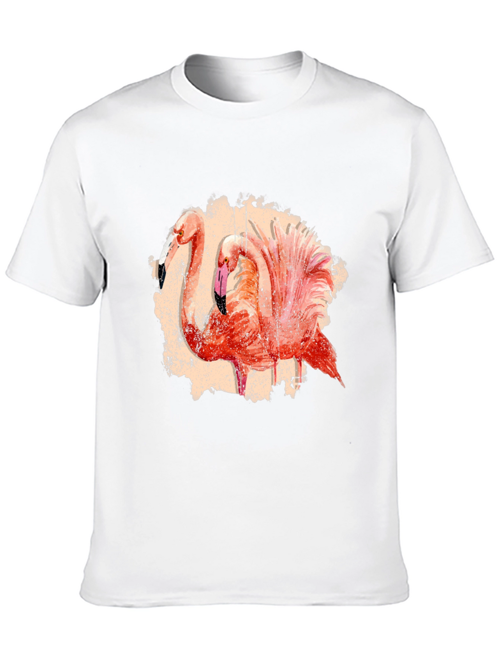 Flamingo Graphic Tee - Tropical Bird Print
