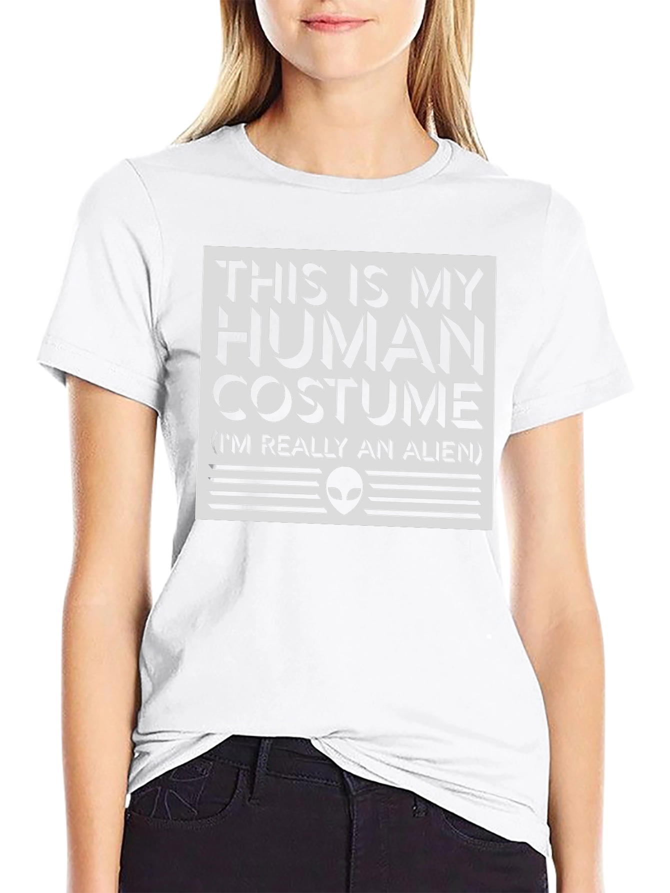 Human Costume Alien T-Shirt