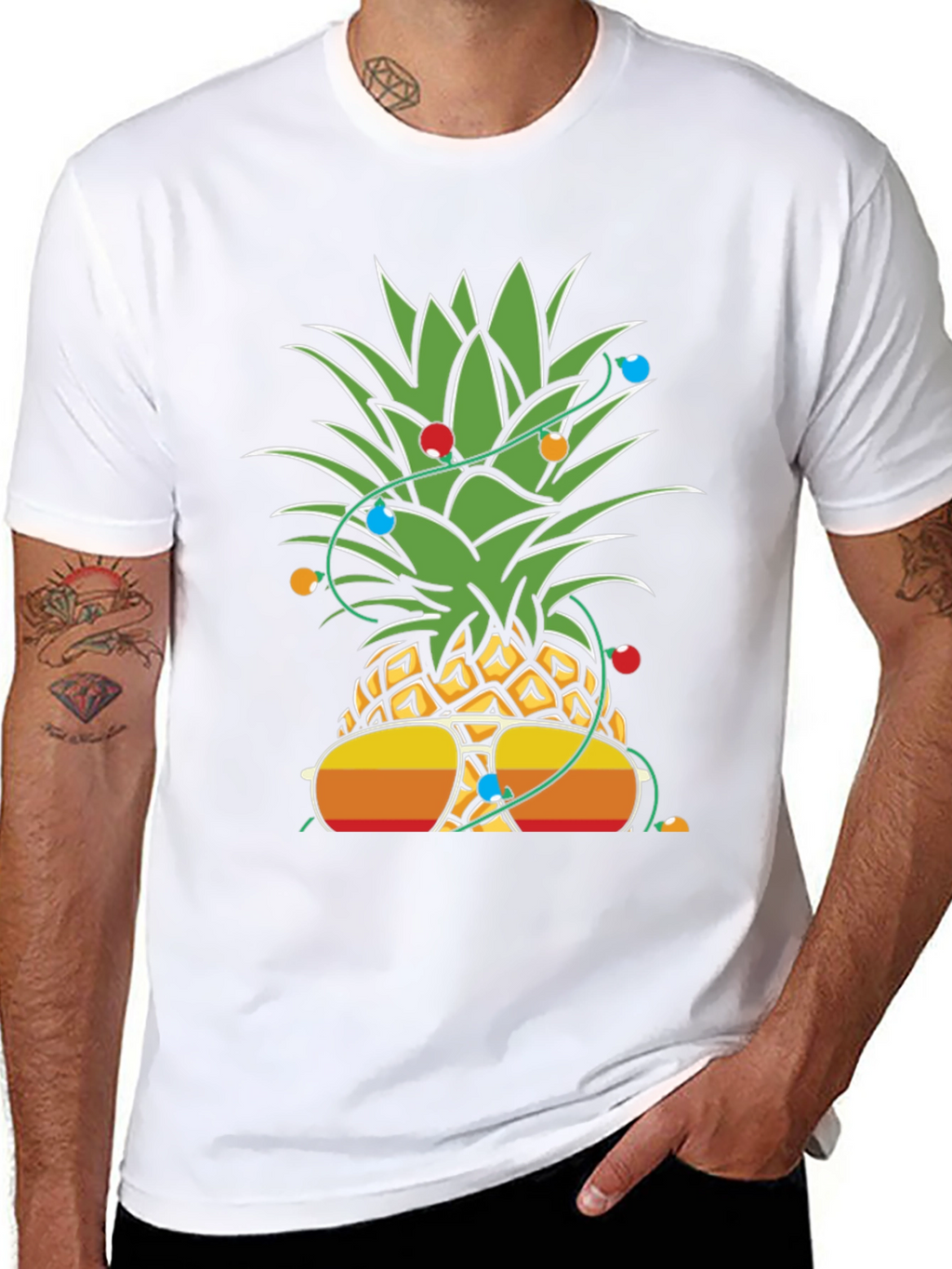 Cool Pineapple Graphic Tee