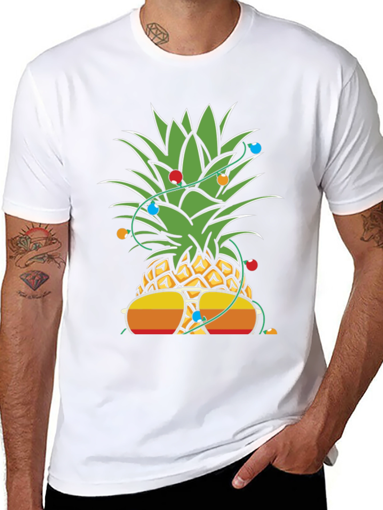 Cool Pineapple Graphic Tee