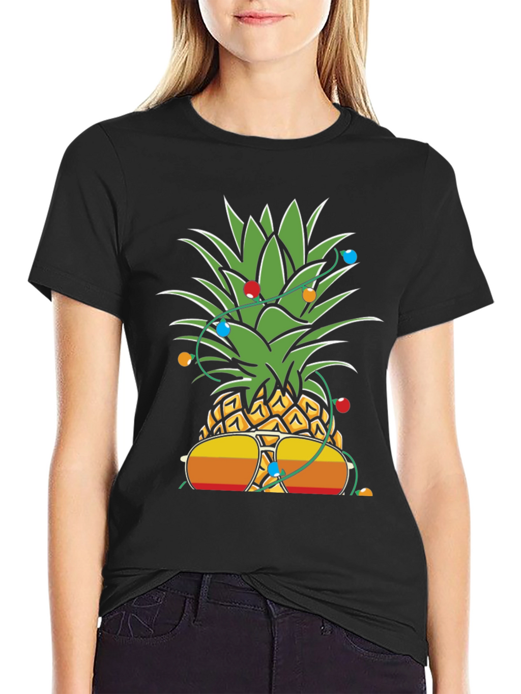 Cool Pineapple Graphic Tee