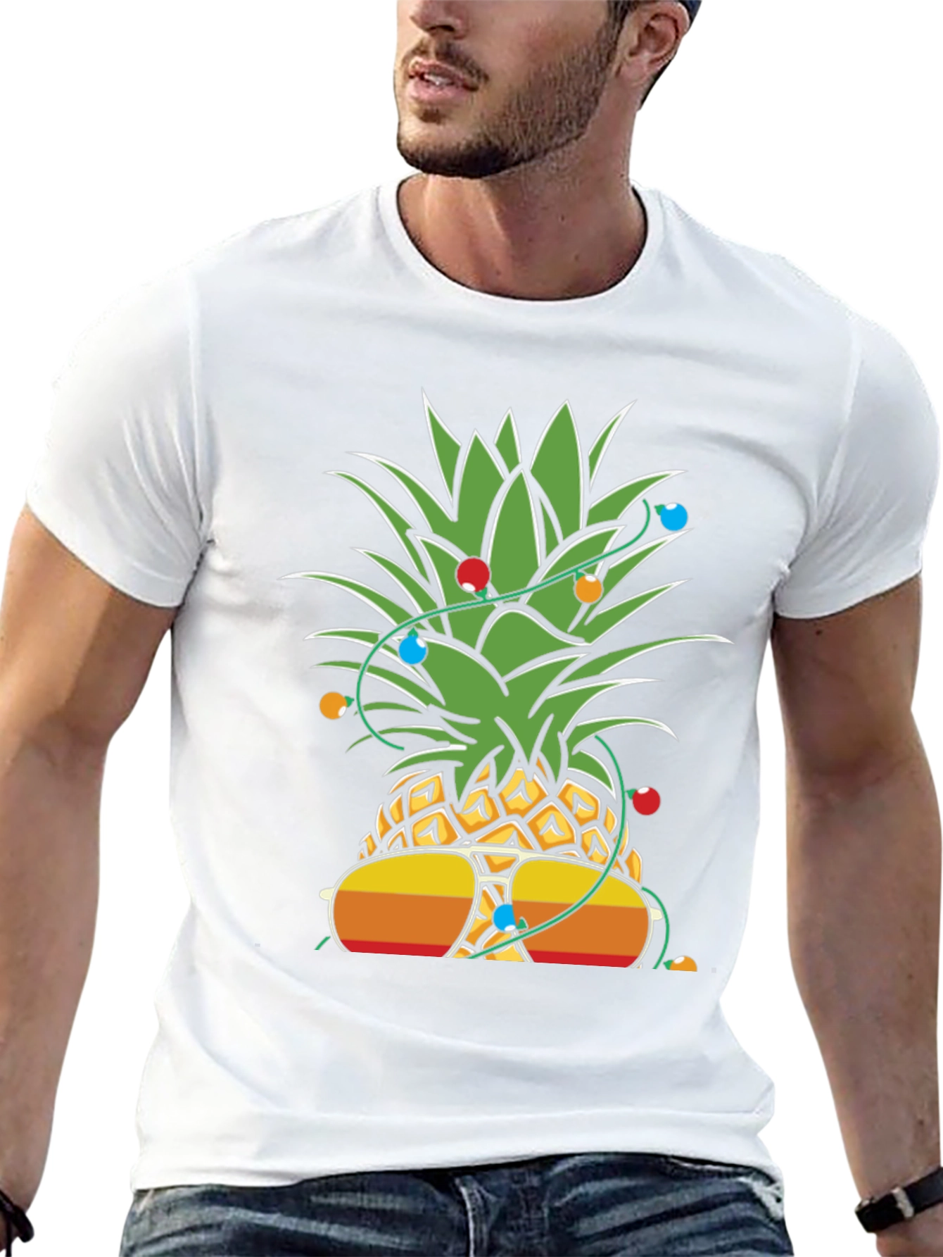 Cool Pineapple Graphic Tee