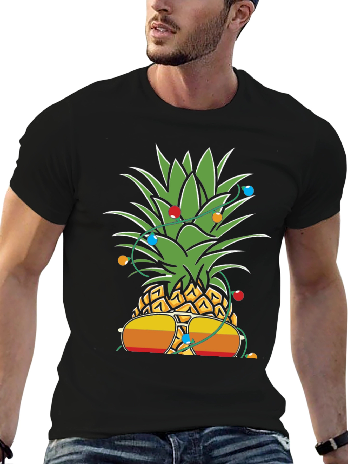 Cool Pineapple Graphic Tee