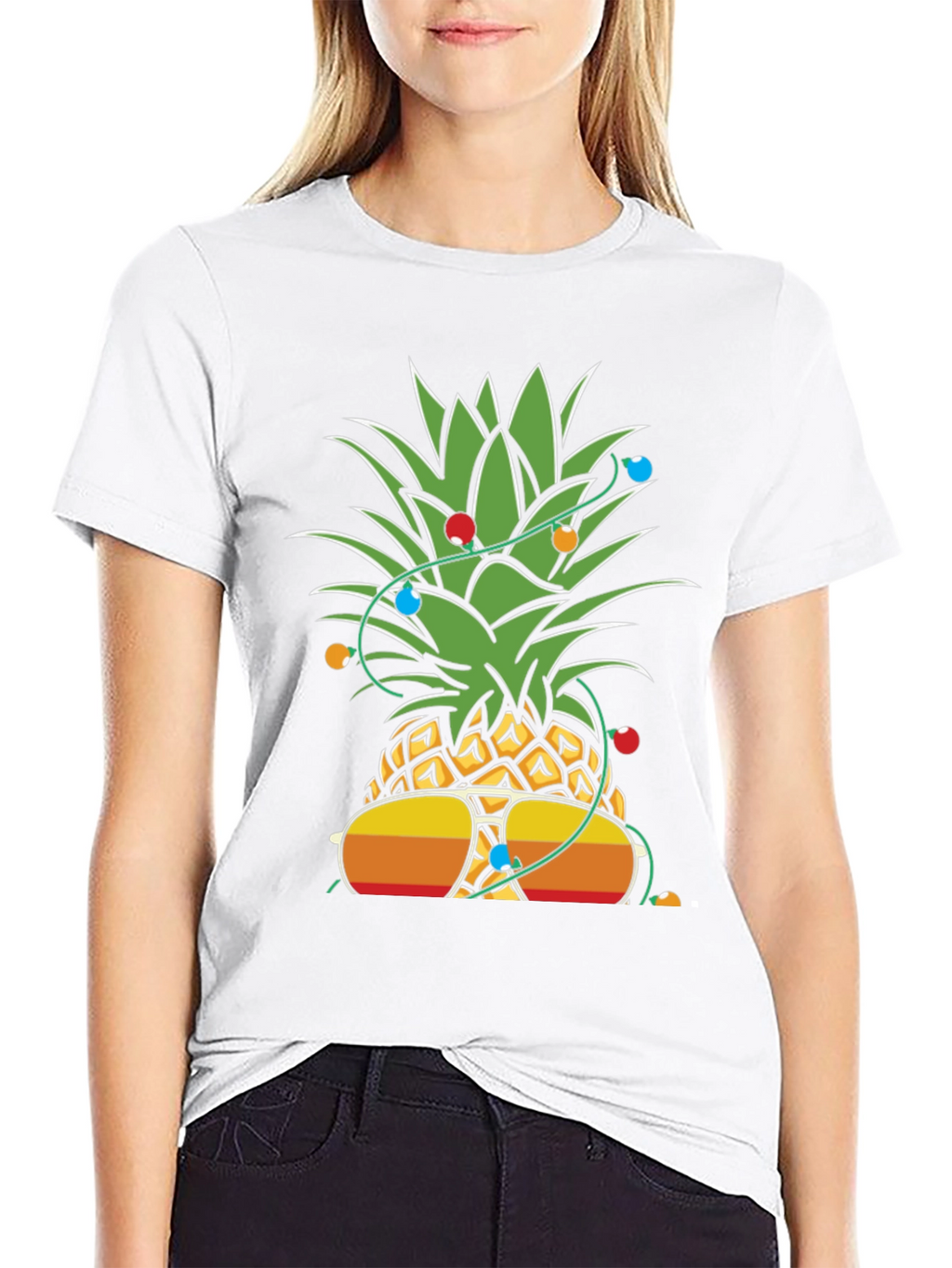 Cool Pineapple Graphic Tee