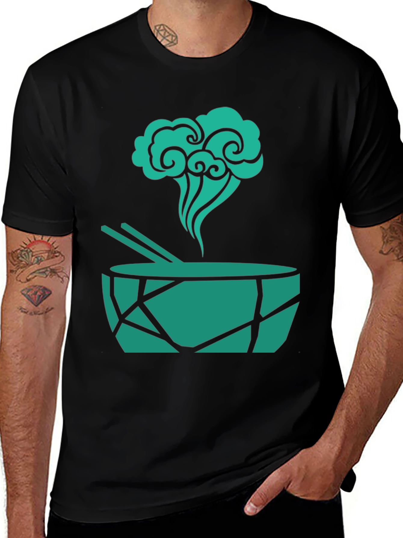Ramen Bowl Graphic Tee - Stylish Casual Wear