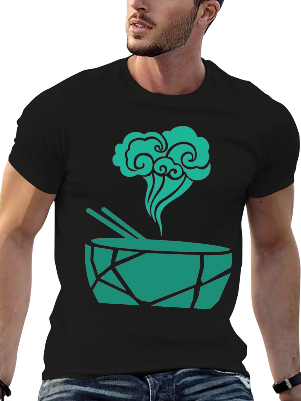 Ramen Bowl Graphic Tee - Stylish Casual Wear