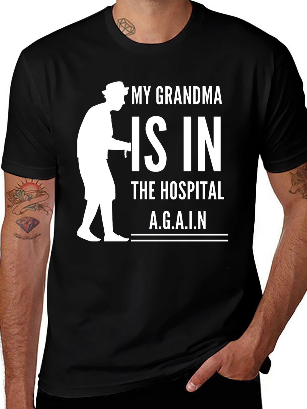 My Grandma is in the Hospital T-Shirt