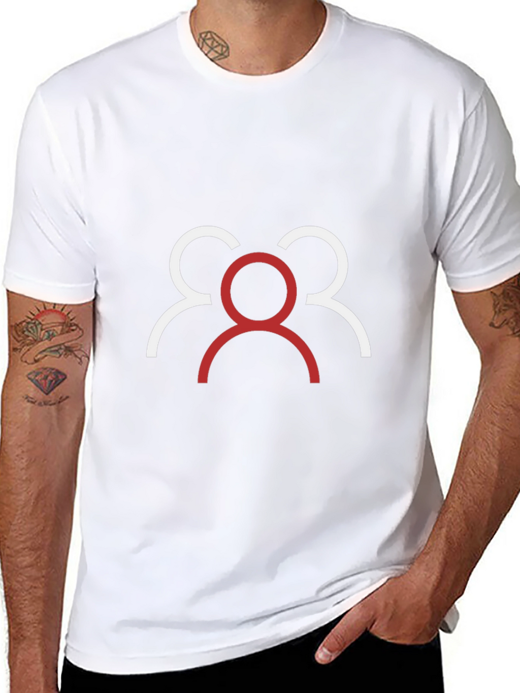 Graphic Tee - Three Person Teamwork