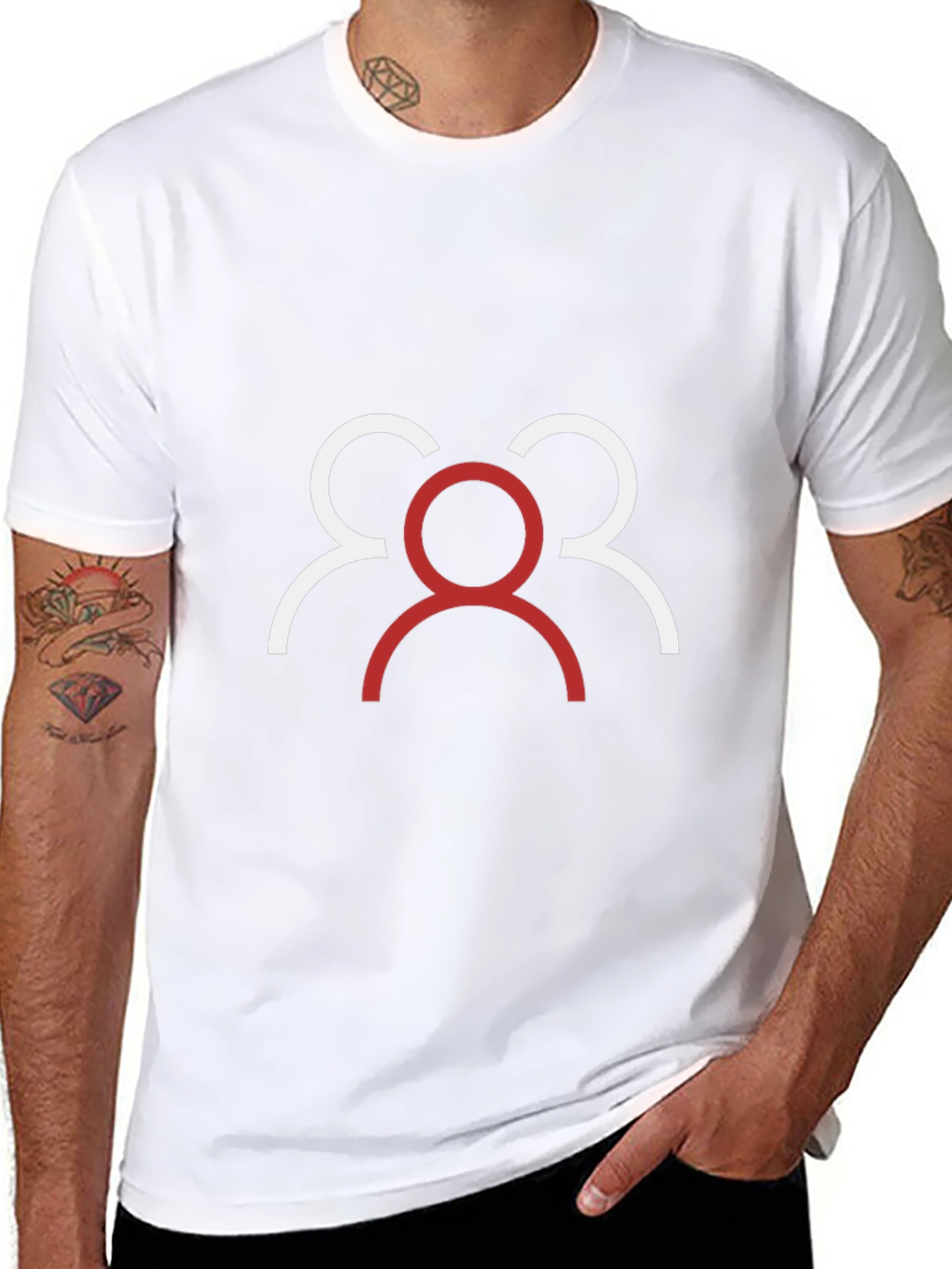 Graphic Tee - Three Person Teamwork