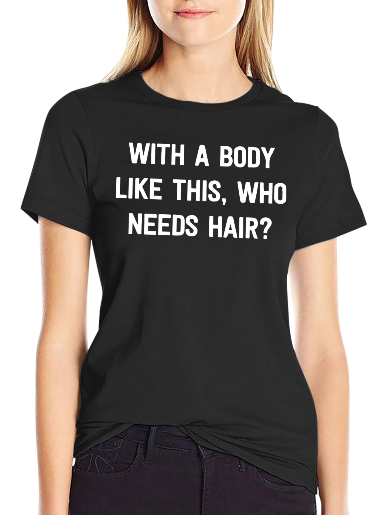 Humorous Body Positive Graphic Tee