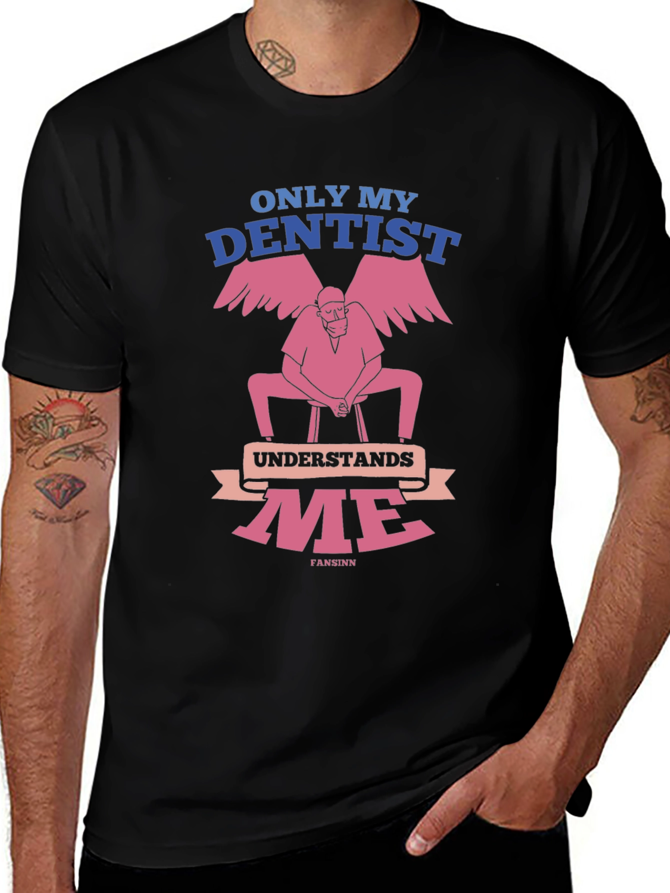 Dentist Humor T-Shirt - Only My Dentist Understands Me