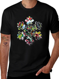 Festive Snowflake Graphic Tee