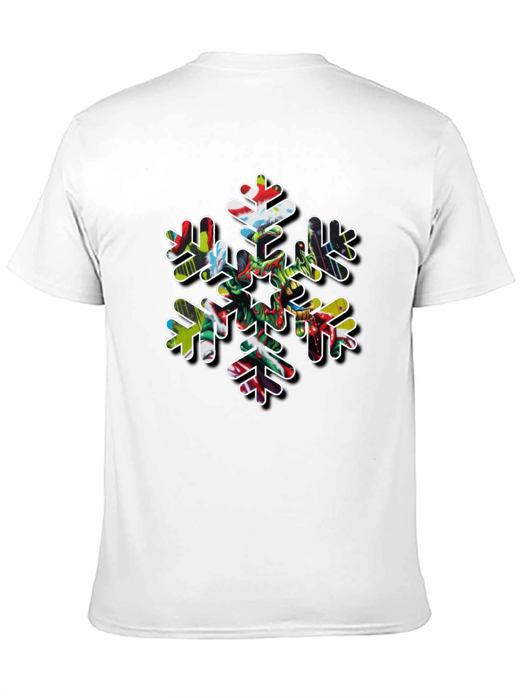 Festive Snowflake Graphic Tee