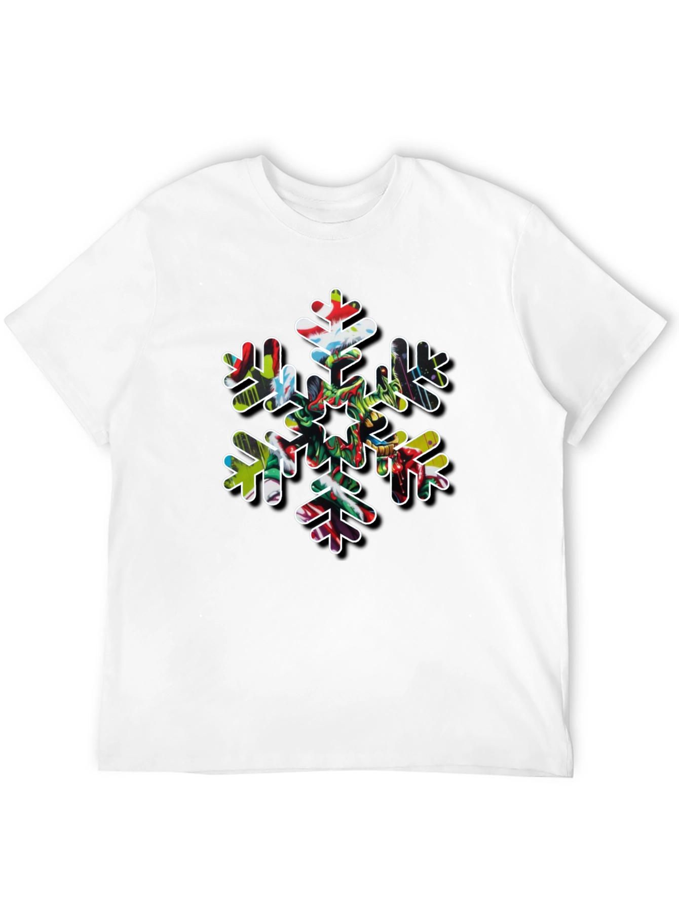 Festive Snowflake Graphic Tee