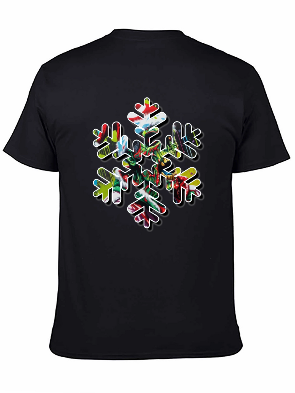 Festive Snowflake Graphic Tee