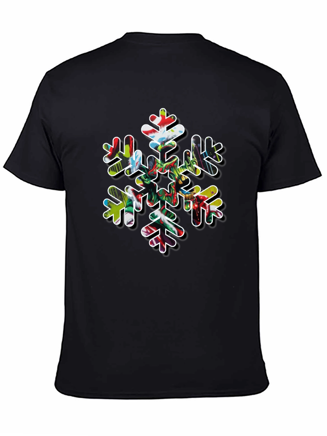 Festive Snowflake Graphic Tee