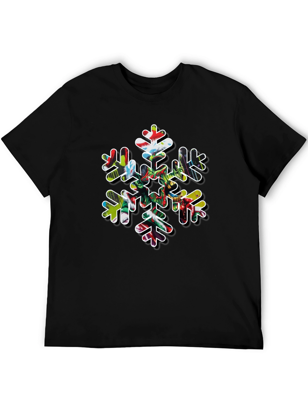 Festive Snowflake Graphic Tee