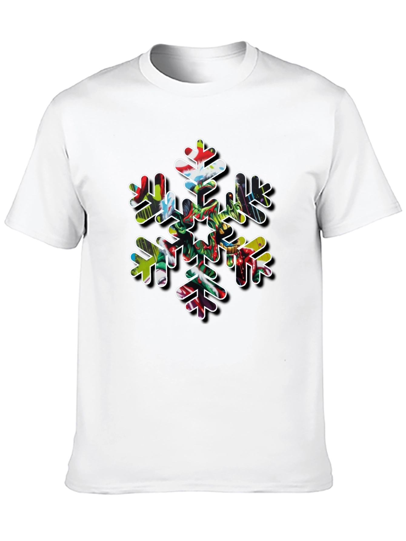 Festive Snowflake Graphic Tee