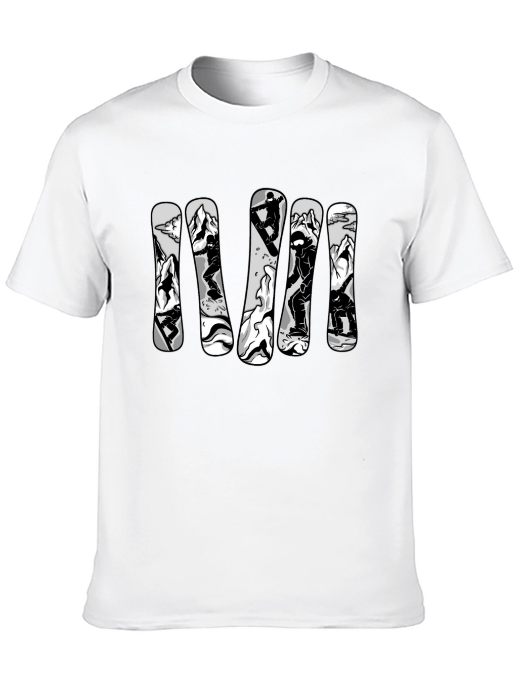 Cool Snowboarder Graphic T-Shirt