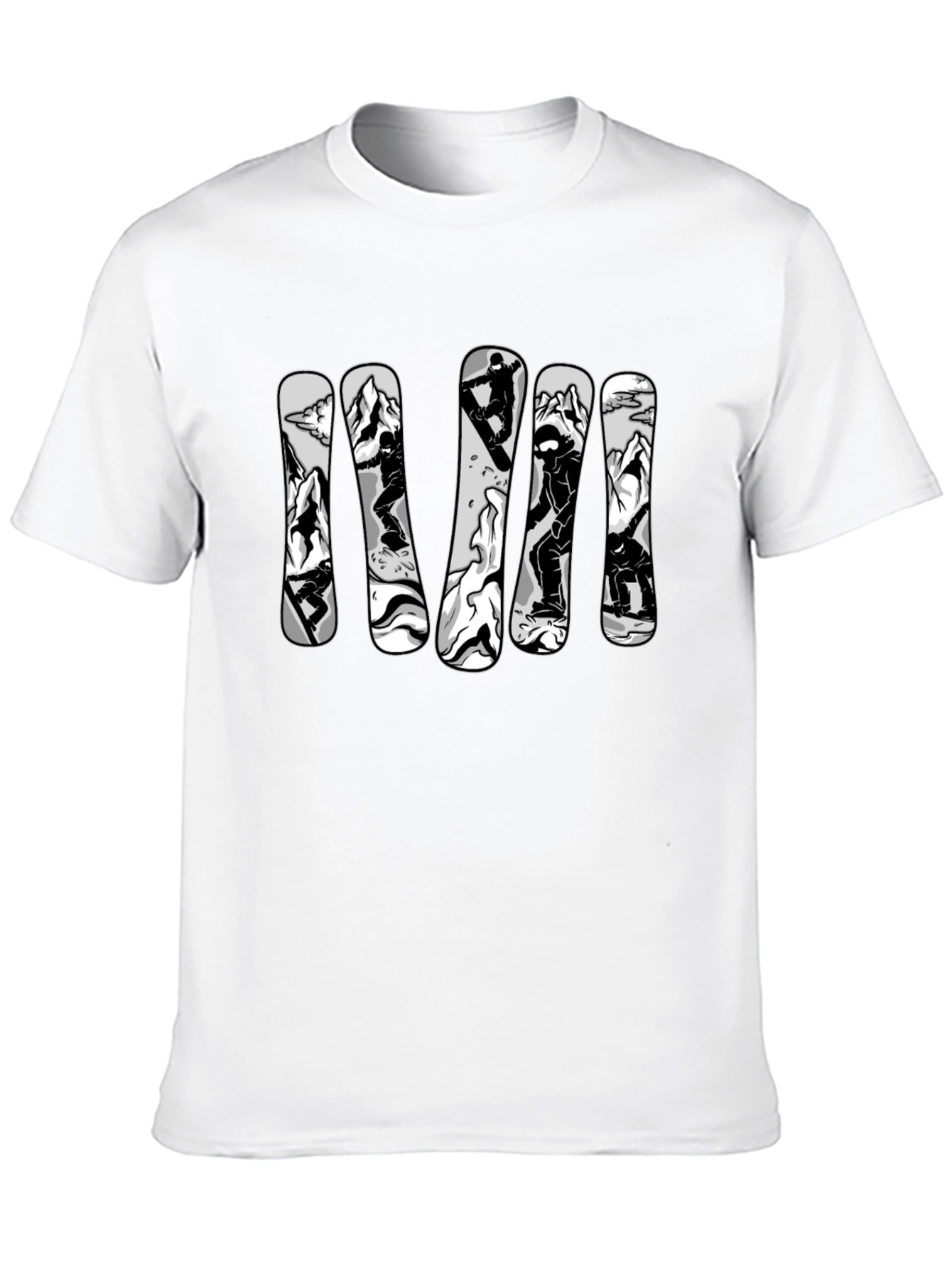 Cool Snowboarder Graphic T-Shirt