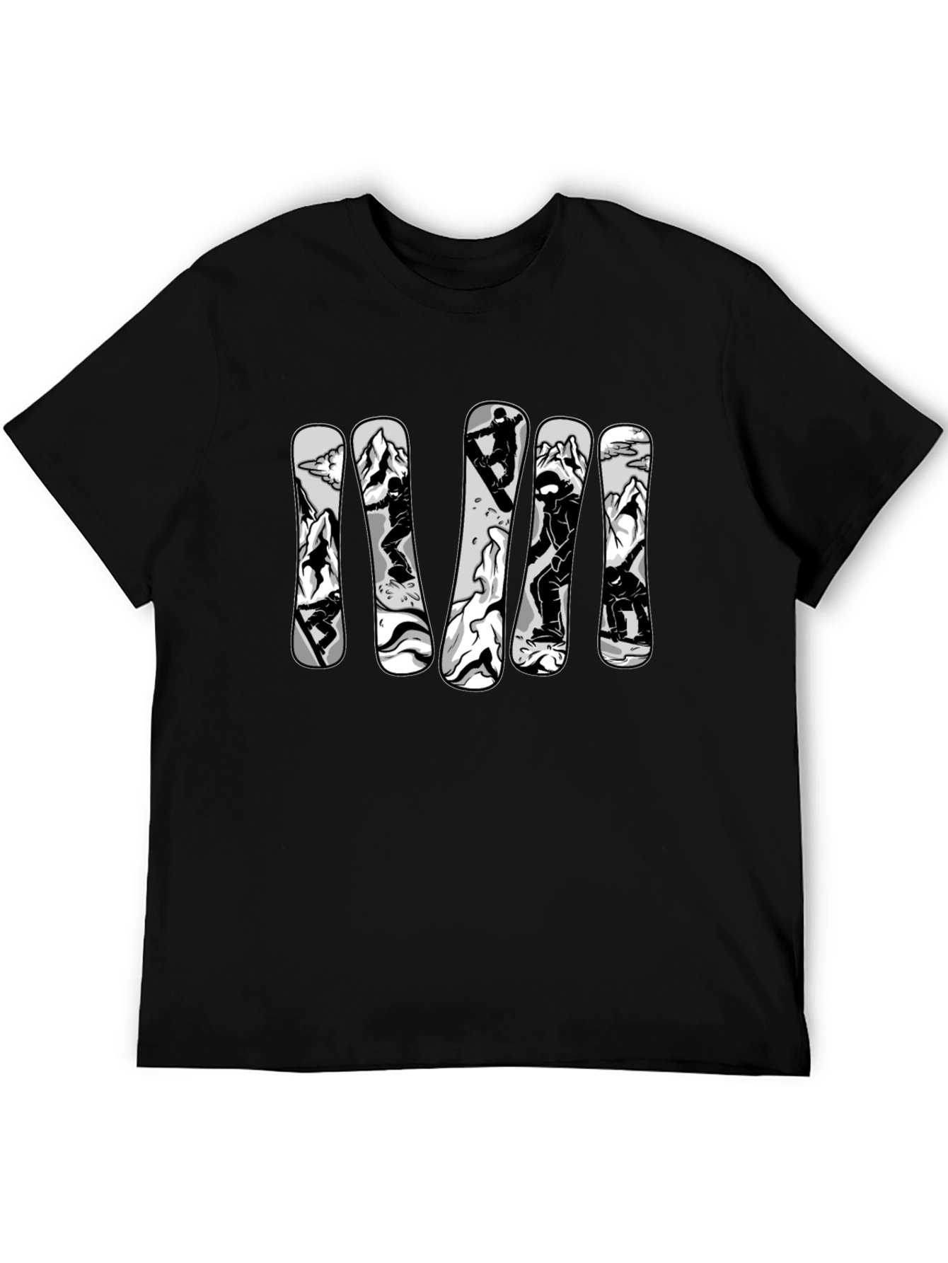 Cool Snowboarder Graphic T-Shirt
