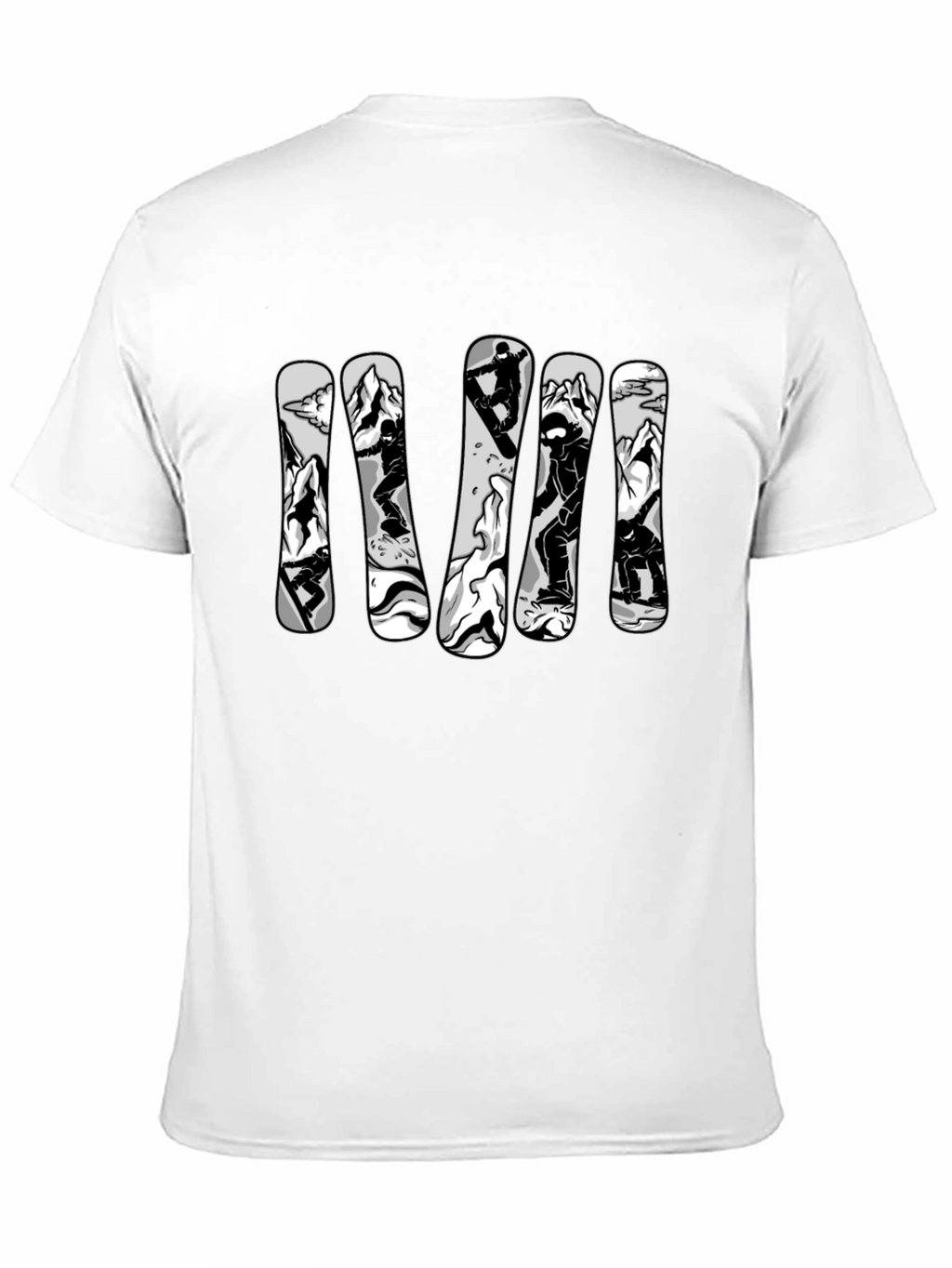 Cool Snowboarder Graphic T-Shirt